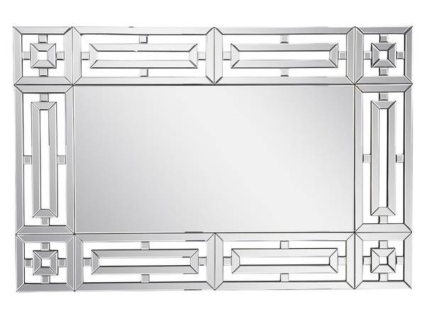 Wandspiegel LOAYE Silber - Glas - 2 x 80 x 120 cm