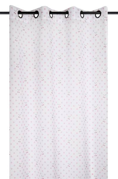 Gardine MATTY Pink - Textil - 140 x 260 x 140 cm