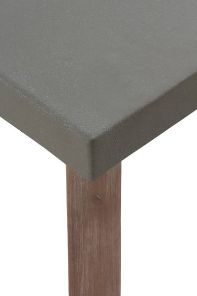 Esstisch  10857 Grau - Holz teilmassiv - 90 x 75 x 200 cm
