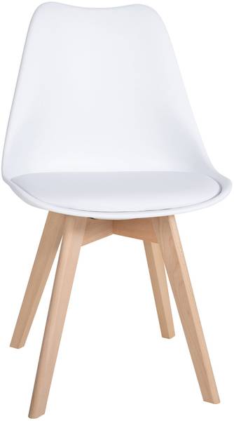 Esszimmerstuhl Ramsey 6er Set Weiß