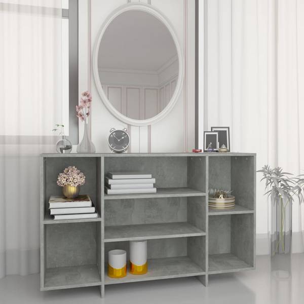 Sideboard 3013231 Grau - Holzwerkstoff - 120 x 75 x 30 cm