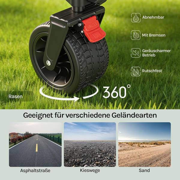 Bollerwagen TW033 Schwarz - Stahl - 60 x 100 x 123 cm