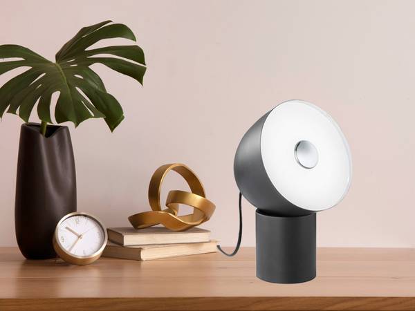 LED-Tischleuchte Lee Eisen - 1-flammig