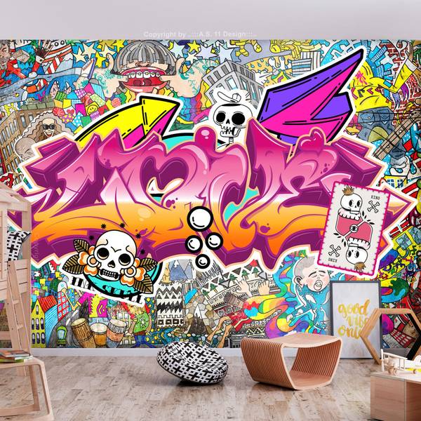 Vliestapete Graffiti Wej 150 x 105 cm