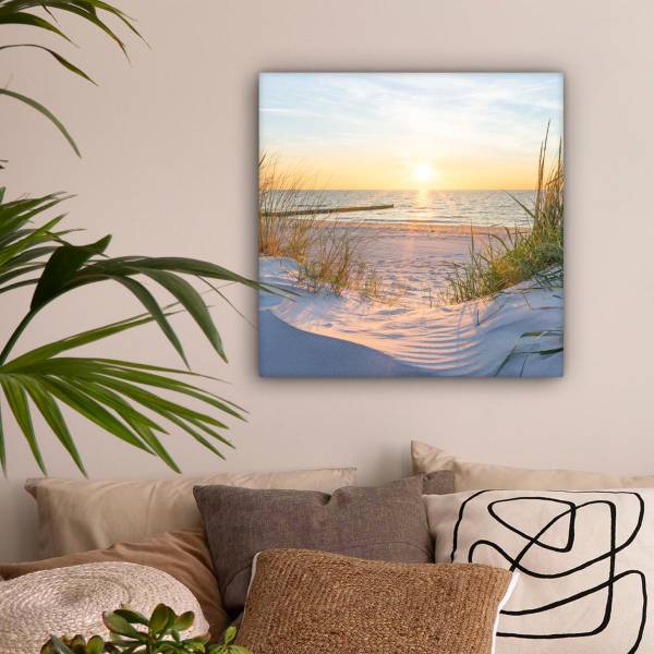 LEINWANDBILD Strand 50 x 50 cm