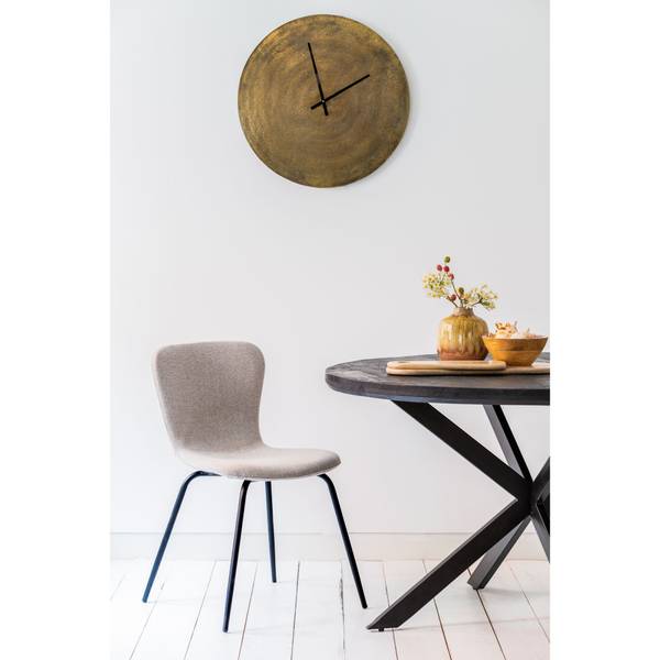 Horloge murale Licola Marron - Métal - 2 x 59 x 59 cm