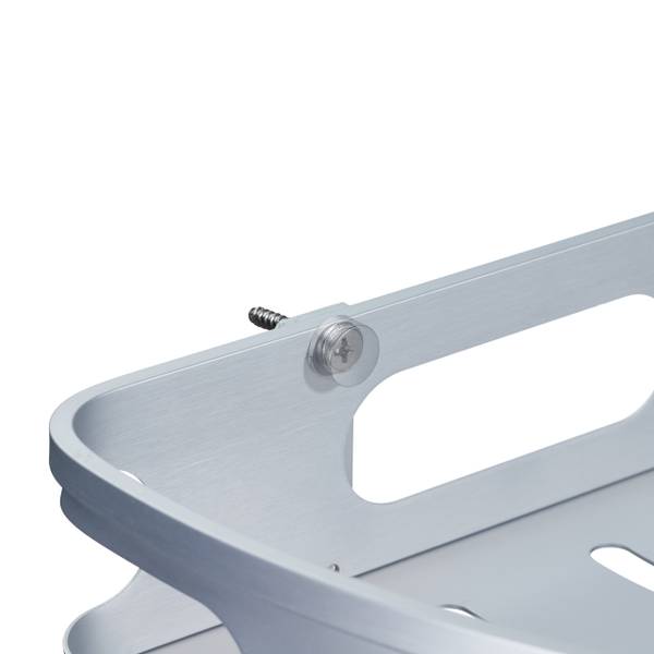 Badeckregal für Dusche Silber - Aluminium - 30 x 39 x 23 cm