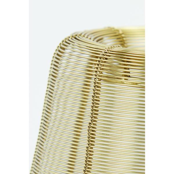 Tischleuchte Adeta Gold - Stahl - 22 x 26 x 22 cm