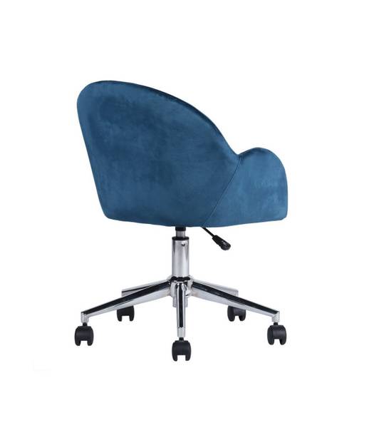 Stuhl CHIOZZA Blau - Webstoff - 57 x 77 x 62 cm
