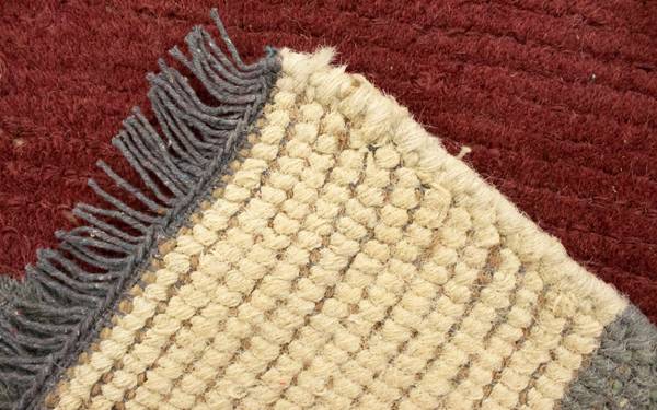 Handgeknüpft Wollteppich Rot - Wolle - 70 x 2 x 140 cm