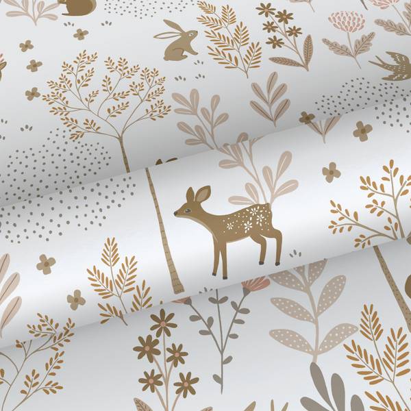 Tapete 139521 Beige - Fleece - 53 x 1005 x 1005 cm