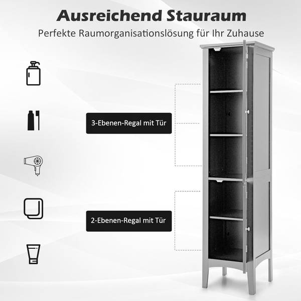 Badezimmerschrank VH33581 Schwarz