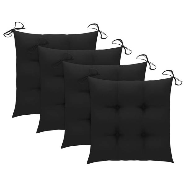 Gartenstuhl 3009167-2 (4er Set) Schwarz
