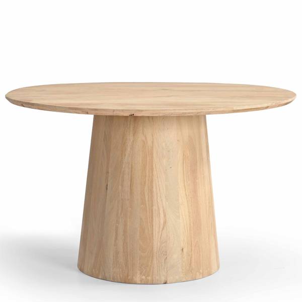 Runder Esstisch Braun - Tanne - 120 x 74 x 120 cm