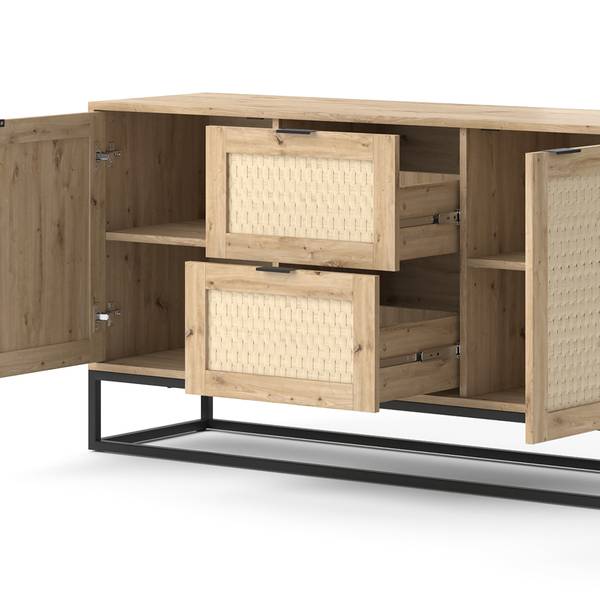 Kommode Natal 42042 Braun - Holzwerkstoff - 140 x 73 x 40 cm