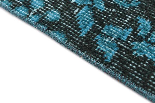 Teppich Ultra Vintage DCCCXLV Blau - Wolle - 175 x 1 x 282 cm