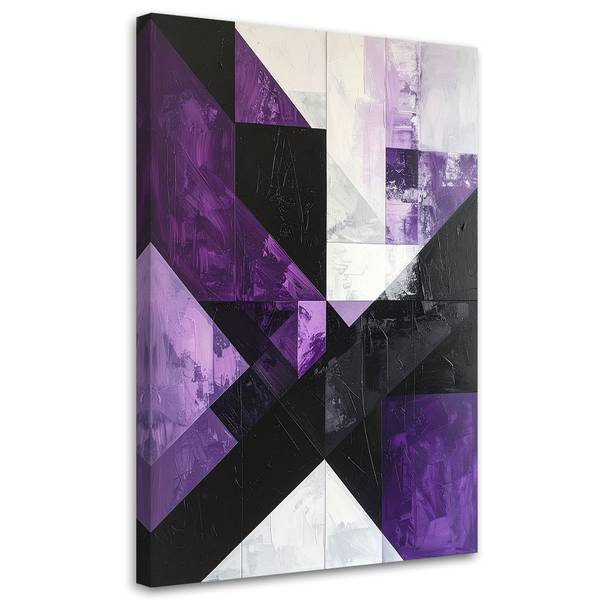 Wandbild Abstrakte Geometrie 40 x 60 cm
