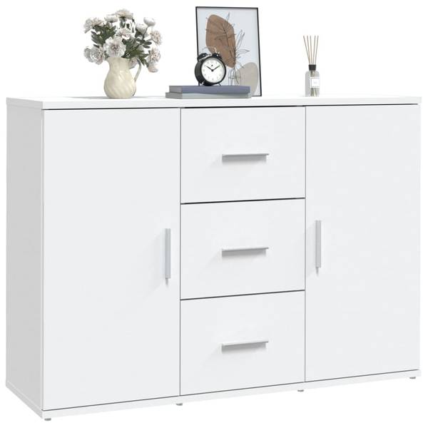 Sideboard F36329 Weiß - Holzwerkstoff - 91 x 65 x 30 cm