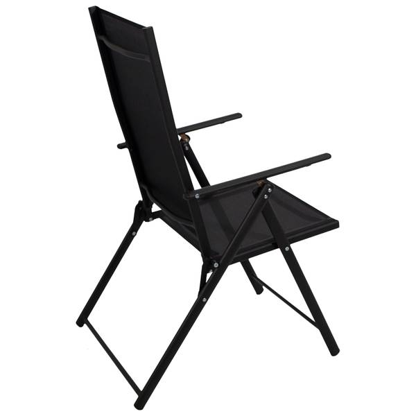 Garnitur MILANO (3-teilig) Anthrazit - Schwarz - Grau - Glas - Metall - Kunststoff