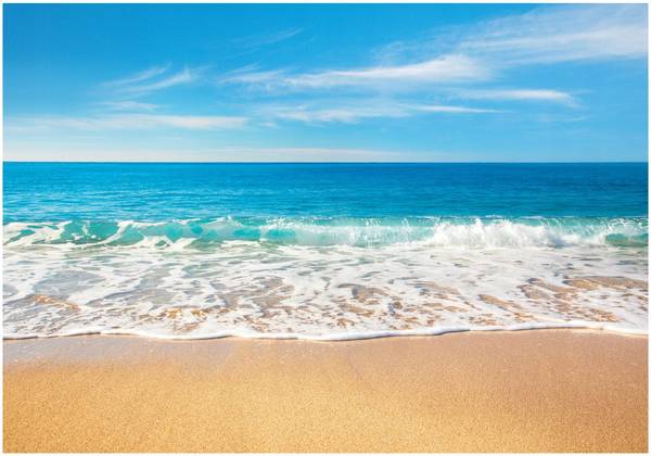 Vlies Fototapete Strand Meer Wohnzimmer 300 x 210 cm