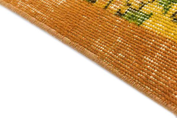 Vloerkleed Ultra Vintage CXC geel - wol - 160 x 1 x 262 cm