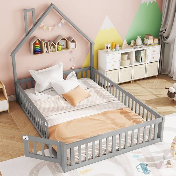 Lit enfant  Oneiros Ⅲ Gris