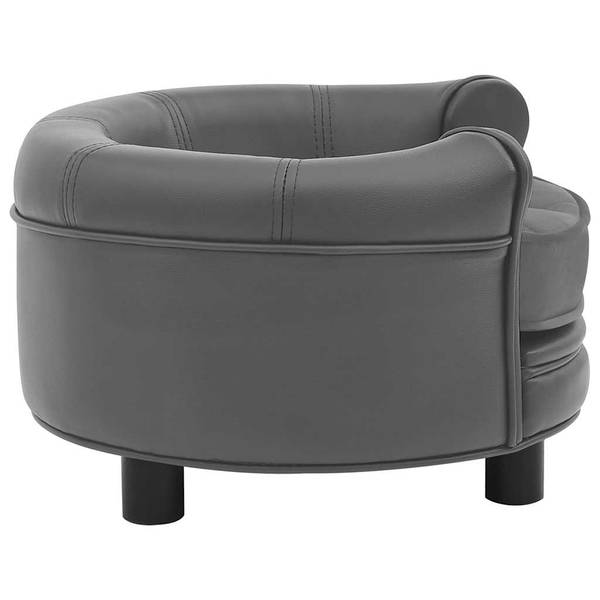 Hondenbank 3007447 grijs - polyester - 48 x 32 x 48 cm