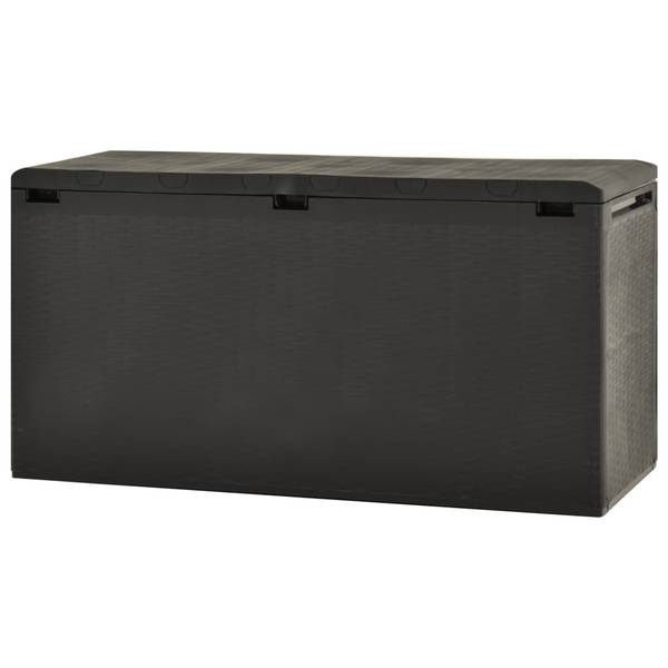 Gartenbox X6854 Grau - Holz teilmassiv - 47 x 60 x 114 cm