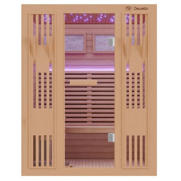 Finnische Sauna MINTO 130 x 150 cm