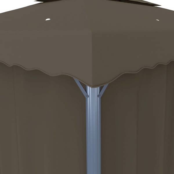 Gartenpavillon 3007840-2 Taupe