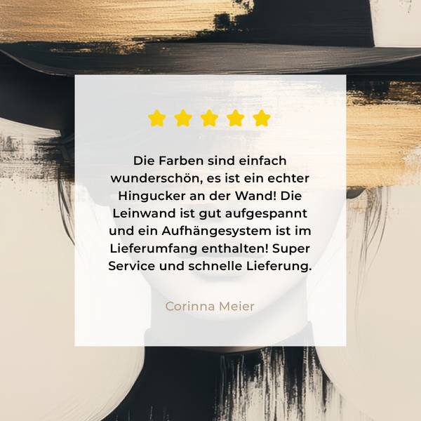 LEINWANDBILD Frau 120 x 80 cm