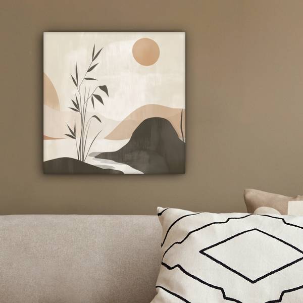 LEINWANDBILD Japandi 20 x 20 cm