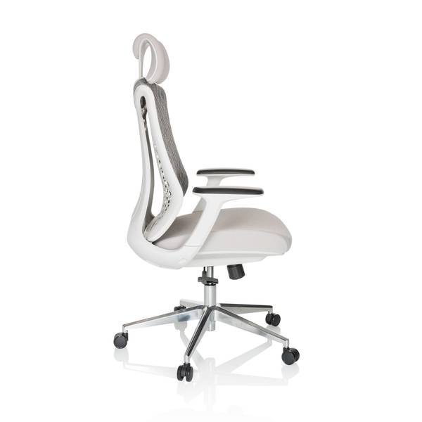Bürostuhl FALEO W Grau - Polyester - 67 x 129 x 69 cm