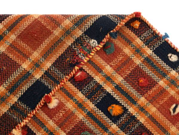 Tapis Jajim LXI Vert - Laine - 152 x 1 x 227 cm