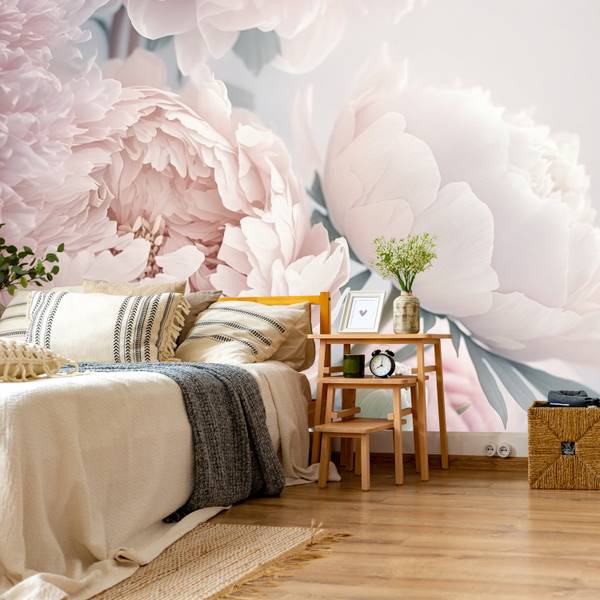 Fototapete Pfingstrosen Blumen Natur 250 x 175 x 175 cm