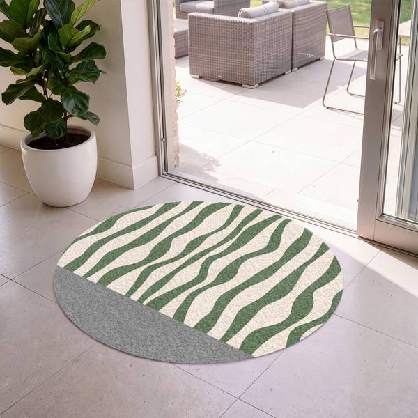 SCHMUTZFANGMATTE Wellen 120 x 120 cm