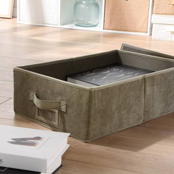 Aufbewahrungsbox 22179 Grün - Polyester - 48 x 15 x 32 cm