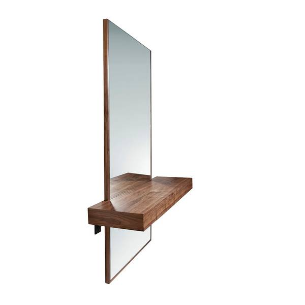 Wandspiegel 3235 Braun - Holzwerkstoff - 120 x 180 x 35 cm