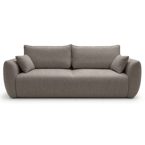 3-Sitzer Sofa ZORDO Braun - Chenille - Polyamid - 238 x 91 x 102 cm