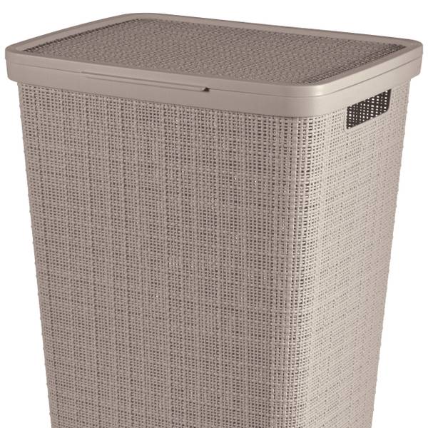 Wäschebox KET-JUTE Beige - Kunststoff - 34 x 60 x 43 cm