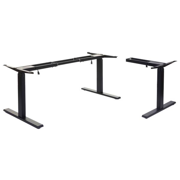 Gestell D40 für Eck-Schreibtisch Schwarz