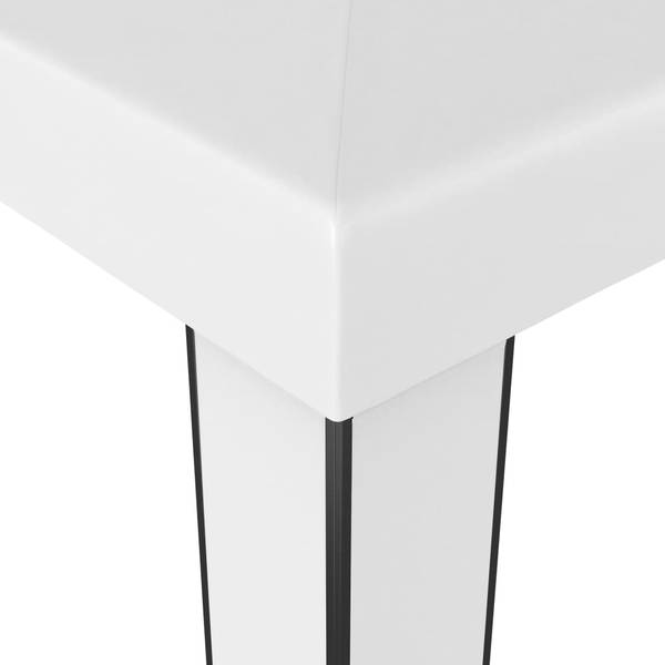 Tonnelle 3001598 Blanc - Polyester - Acier - 300 x 273 x 300 cm