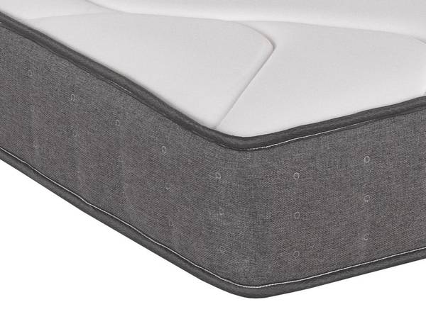 Standardmatratze BABYLONE Weiß - Textil - 200 x 23 x 140 cm