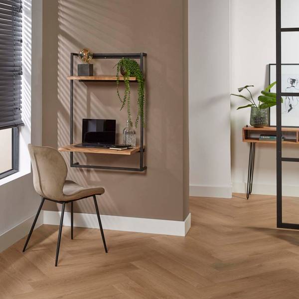 Schreibtisch AIR Braun - Massivholz - 65 x 100 x 45 cm