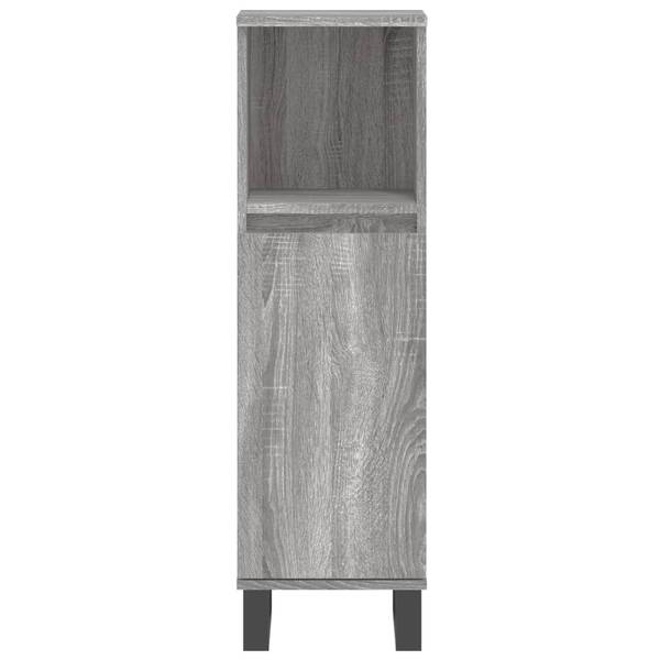 Badkamermeubelset 3030370 Set van 3 grijs - ijzer - 33 x 60 x 65 cm
