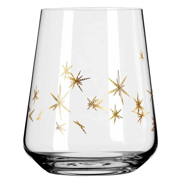 Wasserglas Celebration Deluxe (2er-Set) Kristallglas - 10 x 11 x 10 cm