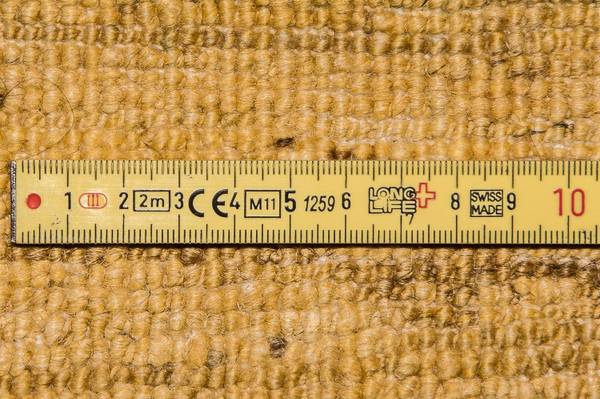 Orientteppich Oriental Gelb - Wolle - 92 x 1 x 387 cm