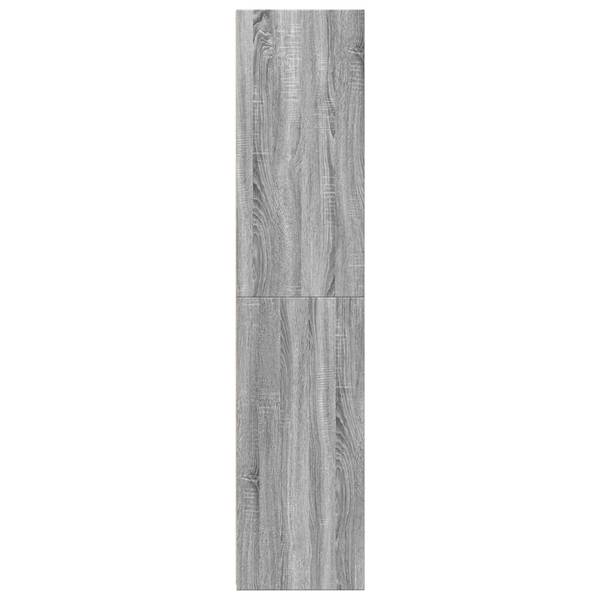 Highboard DE5479 Grau - Holzwerkstoff - 40 x 185 x 41 cm