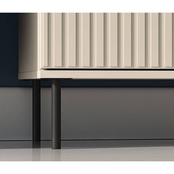 Sideboard SALOU-131-5 Beige - Holzwerkstoff - 160 x 85 x 40 cm