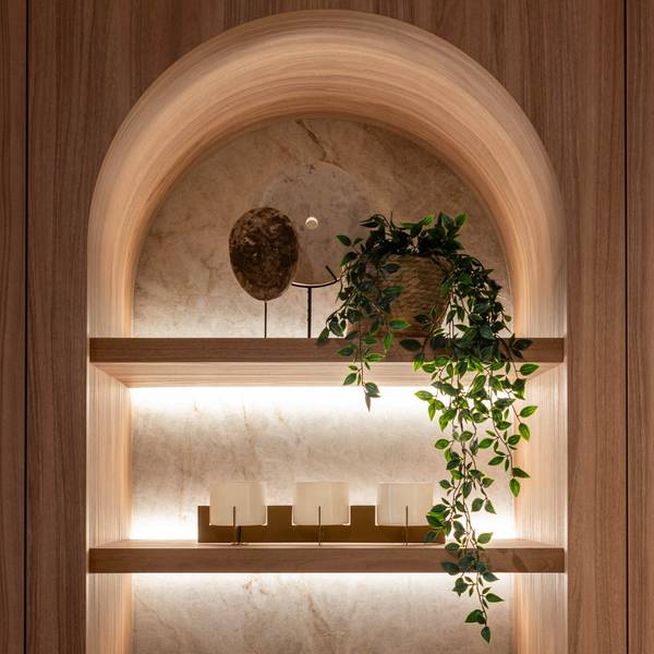 Teelichthalter ZAMBESI Gold - Metall - 40 x 10 x 13 cm